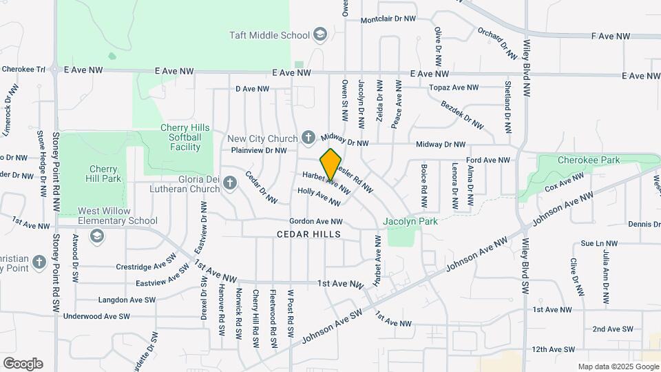 5201 Harbet Ave NW Map and Location Details