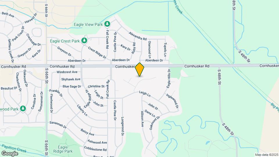 2604 Northwood Cir Mapa y Detalles de la Ubicación