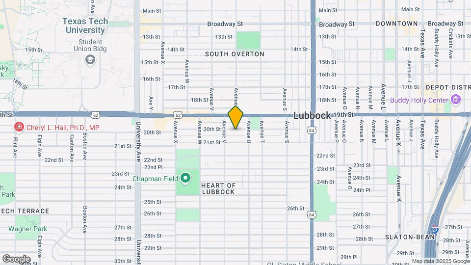 2113 20th St Map and Location Details