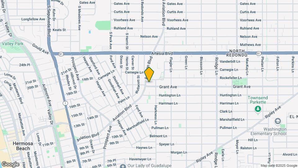 1705 Grant Ave, Unit A Mapa y Detalles de la Ubicación