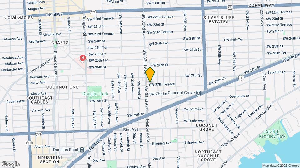 3175 SW 27th Terrace Map and Location Details