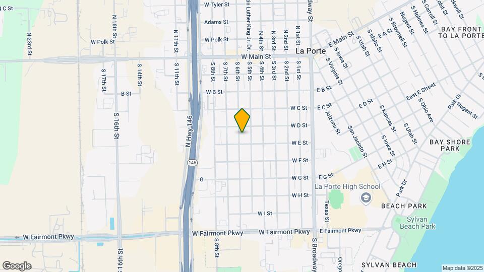 511 S 6th St Map and Location Details