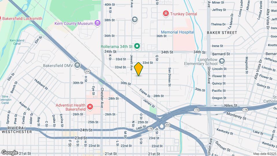 1011 31st St Map and Location Details