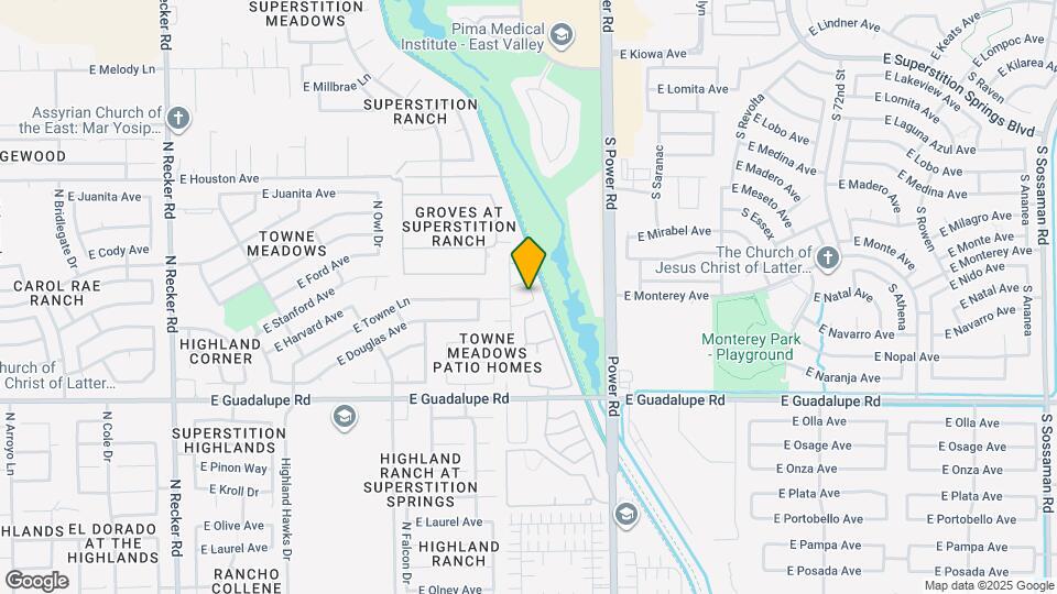 4642 E Towne Ln Mapa y Detalles de la Ubicación