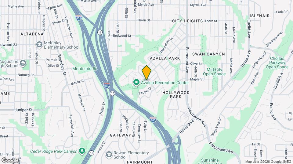 2576 Violet St Map and Location Details