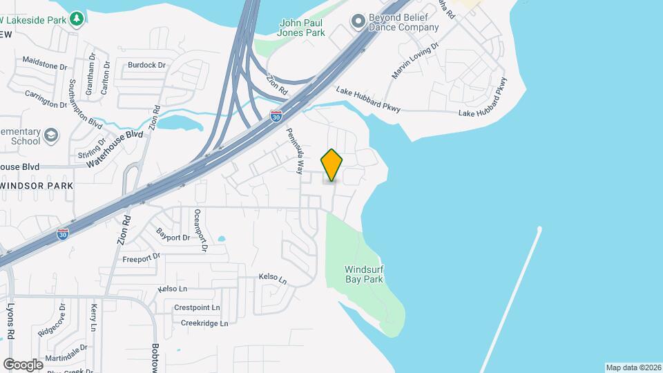 5137 Shoregate Dr Map and Location Details