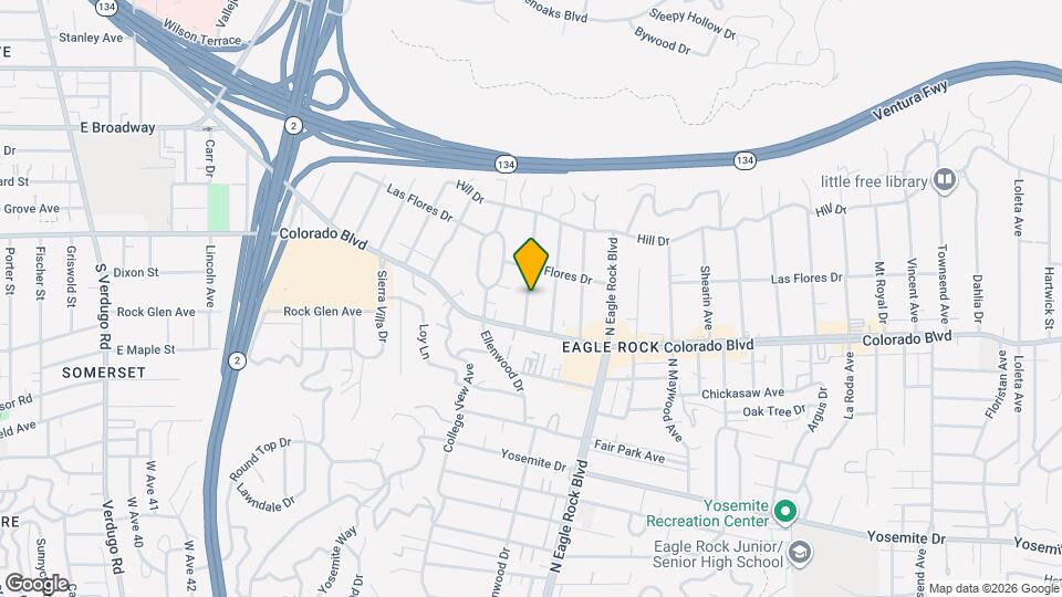 5128 Windermere Ave Map and Location Details