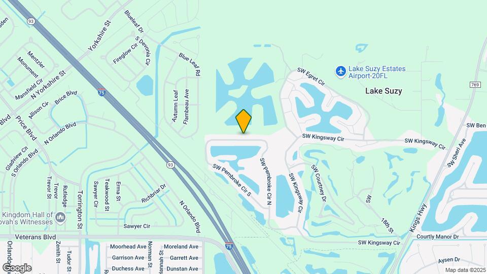 13272 SW Pembroke Cir N Map and Location Details