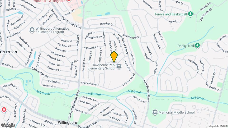 89 Hampshire Ln Map and Location Details