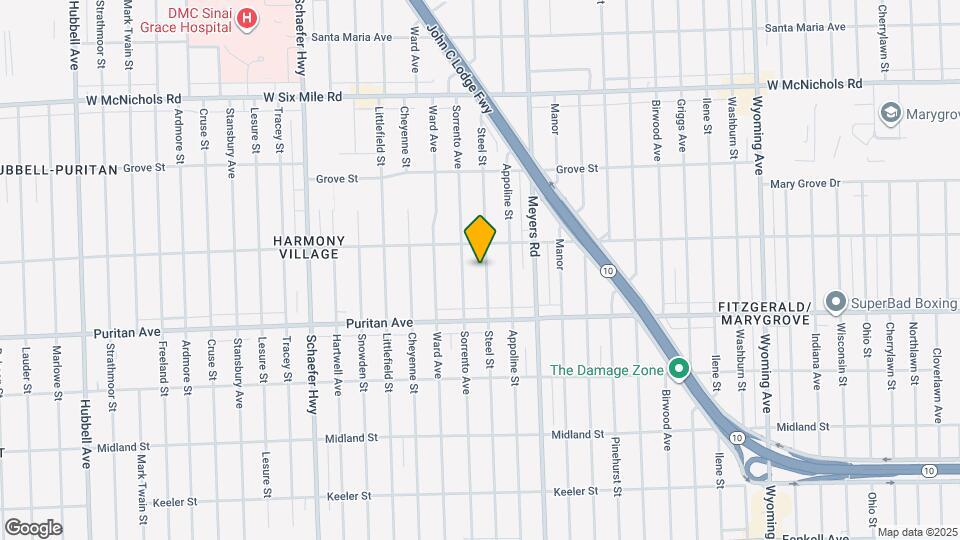 16205 Steel St Map and Location Details