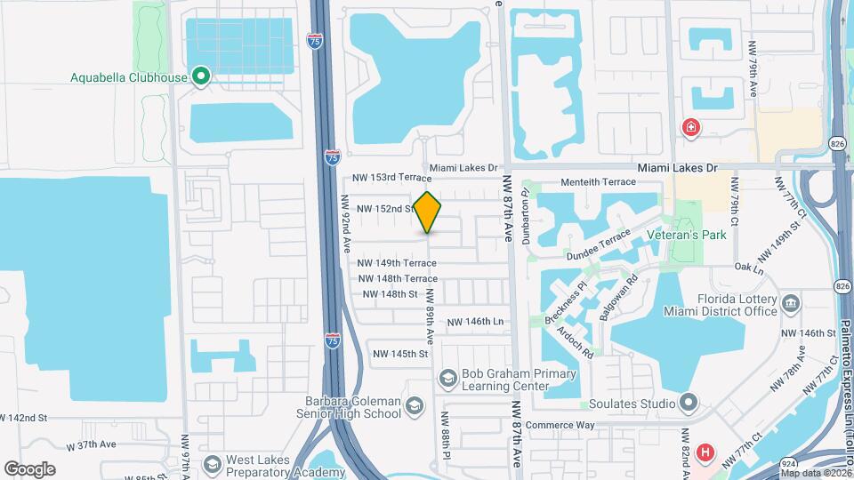 87 NW 150th Terrace Map and Location Details