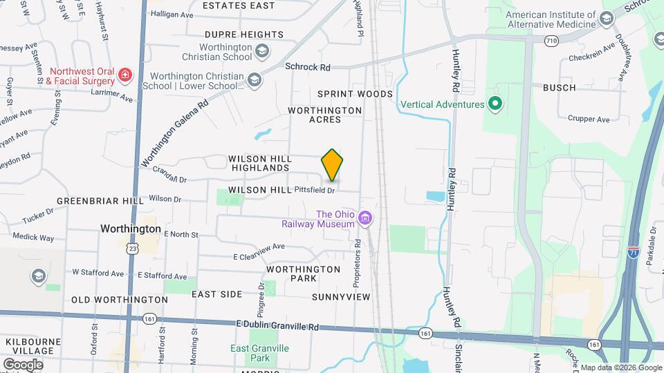 480 Pittsfield Dr, Unit 480 Mapa y Detalles de la Ubicación