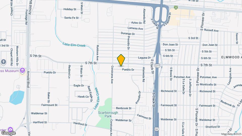 5350 Pueblo Dr Map and Location Details