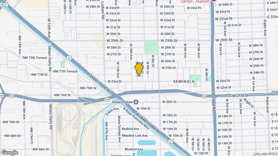 2325 W 9th Ln Map and Location Details