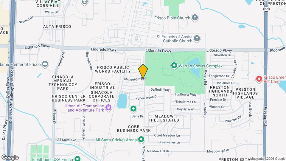 7297 Chinquapin Dr Map and Location Details