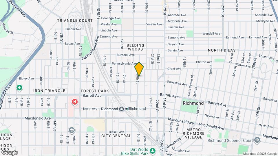 608-610 19th St Mapa y Detalles de la Ubicación