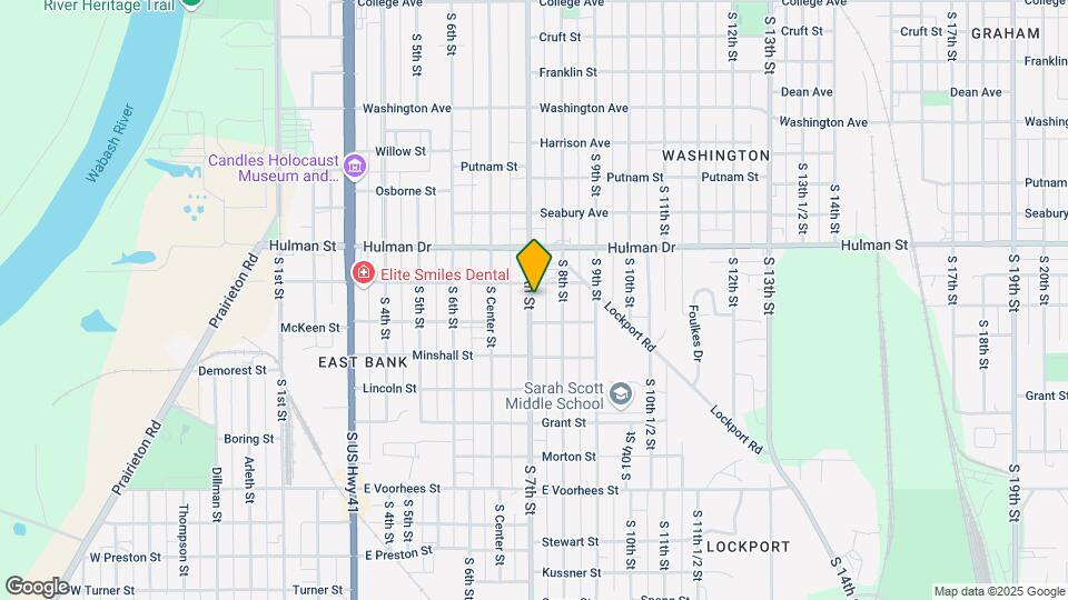 1814 S 7th St Map and Location Details