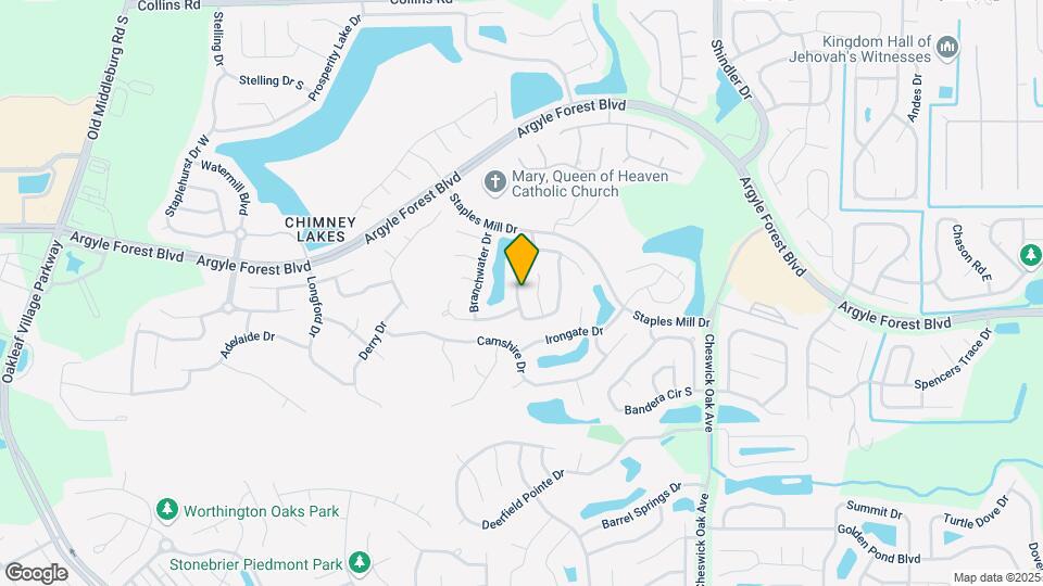 8465 Country Bend Cir W Map and Location Details