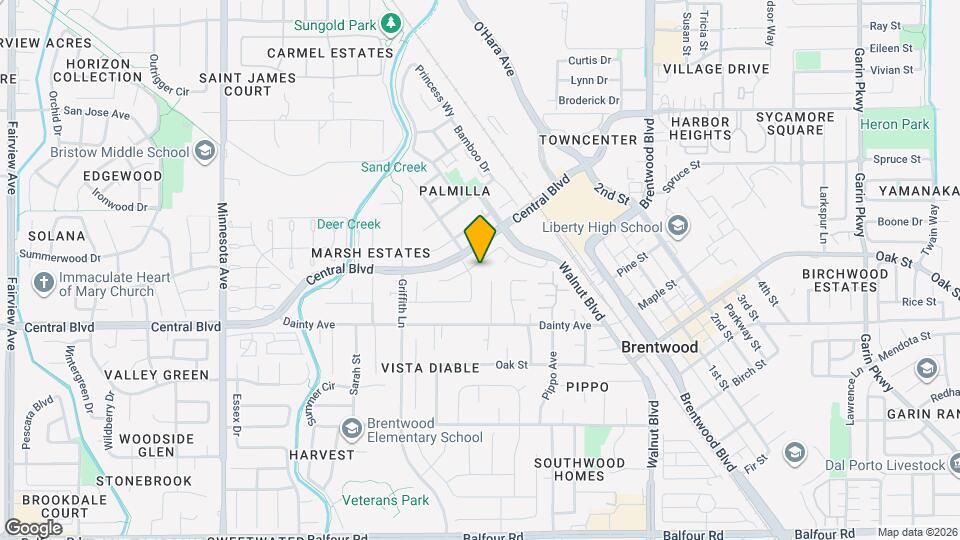 376 Bougainvilla Dr Map and Location Details