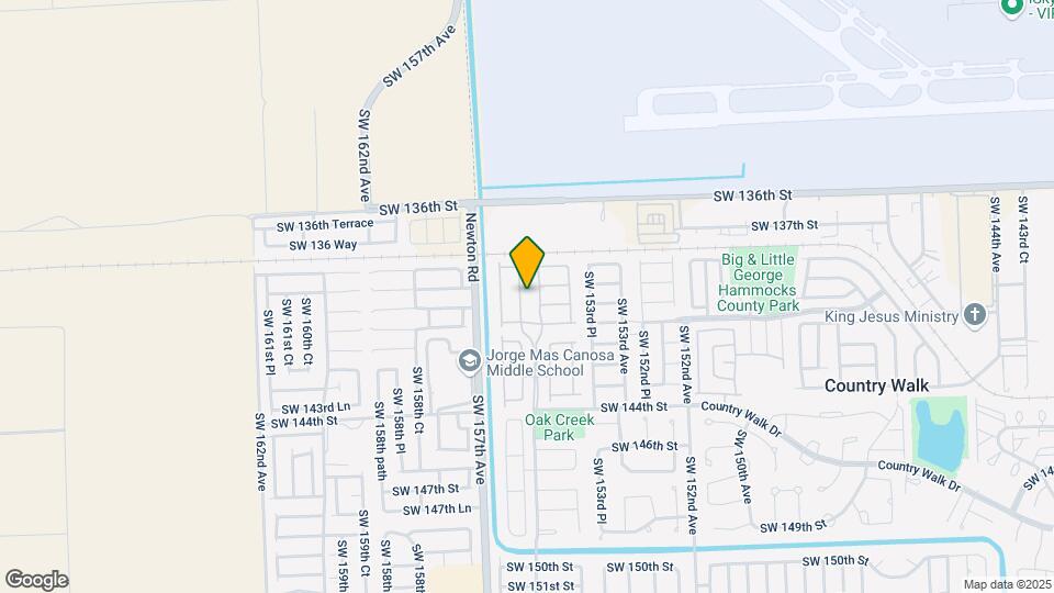 13949 SW 155th Ct Map and Location Details