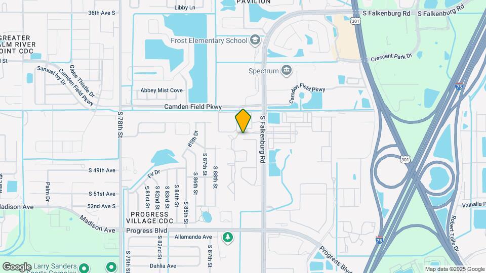 4736 White Sanderling Ct Map and Location Details