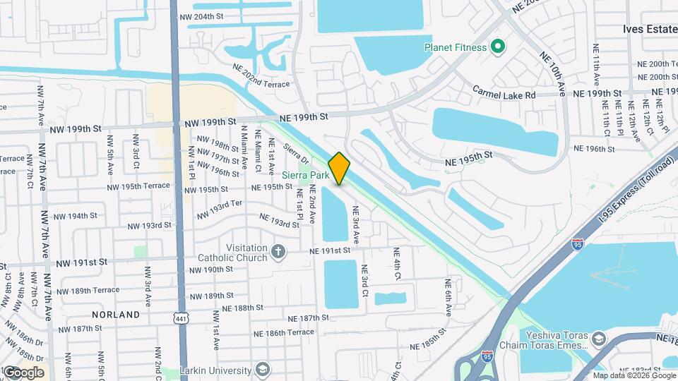 280 Sierra Dr, Unit Apt DL01 Map and Location Details
