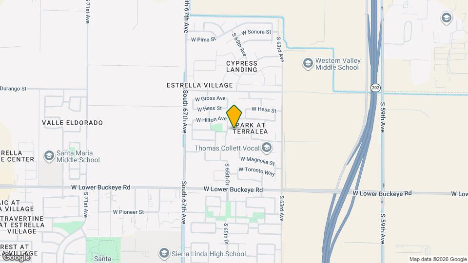 6431 W Whyman Ave Mapa y Detalles de la Ubicación