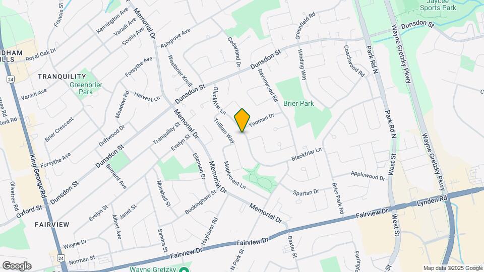 97 Blackfriar Ln Map and Location Details