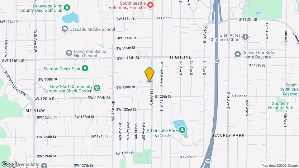 2 SW 119th St Mapa y Detalles de la Ubicación