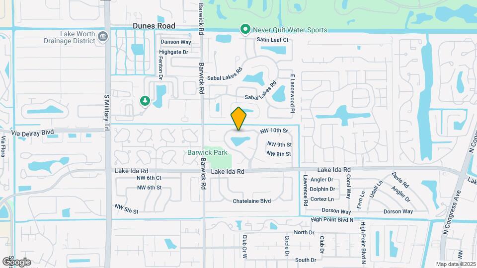 4110 NW 10th St Map and Location Details