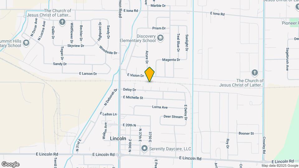 3723 Deloy Dr Map and Location Details