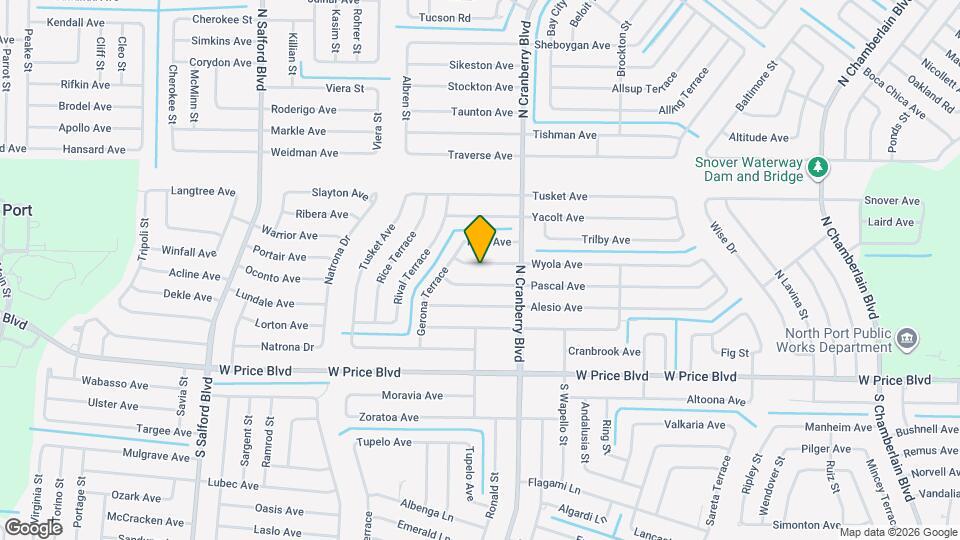 3113 Wyola Ave Map and Location Details