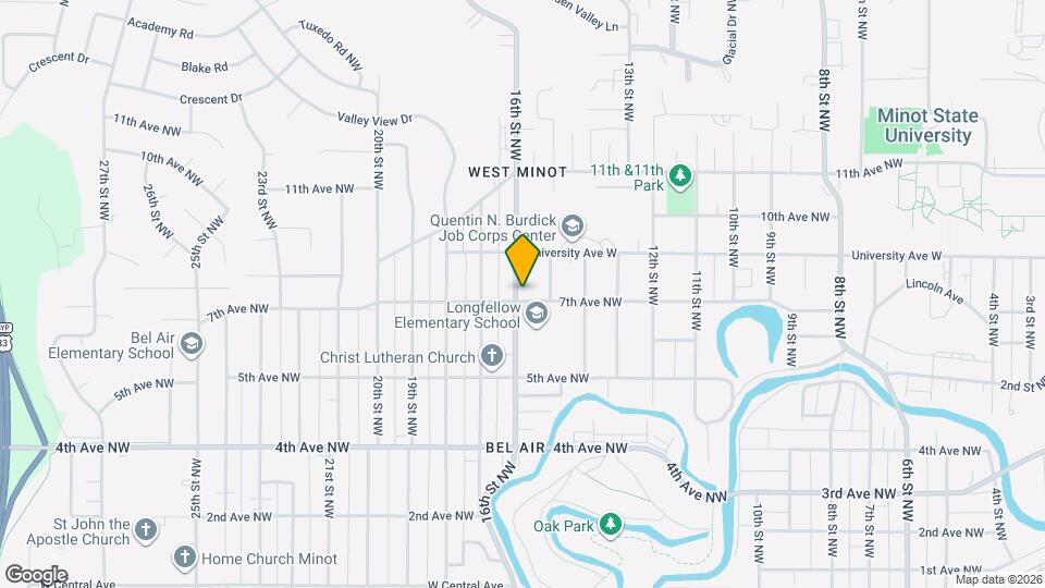 1518 7th Ave NW Map and Location Details