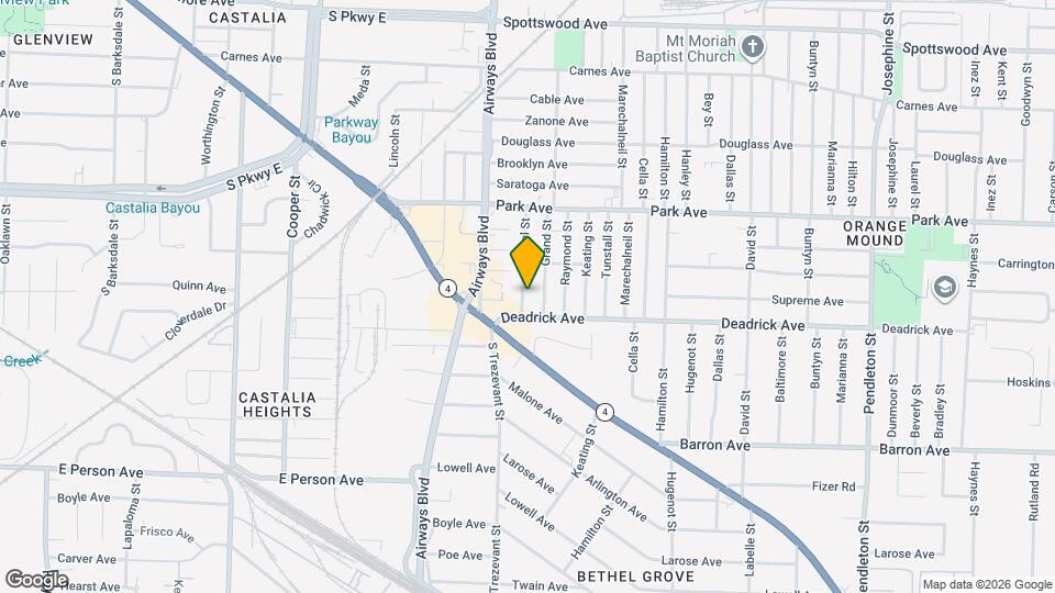 1380 Ethel St Map and Location Details