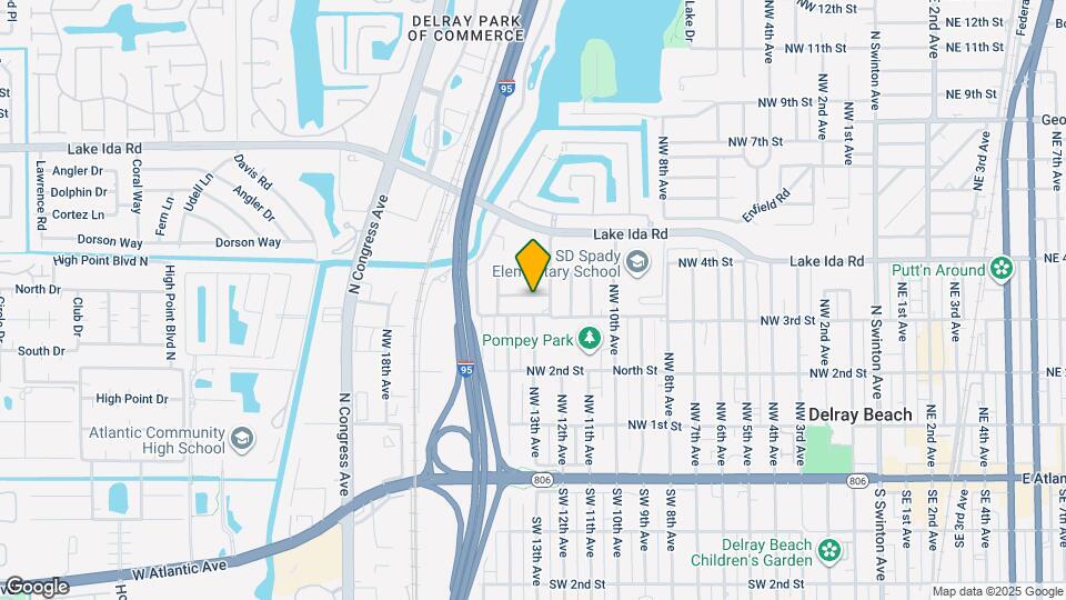 1312 Prospect St Map and Location Details