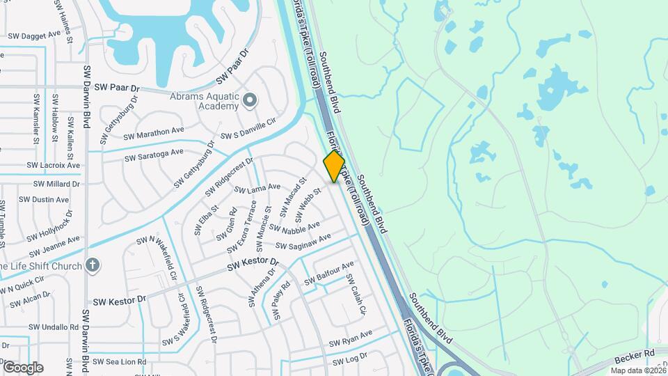 284 SW Ridgecrest Dr Map and Location Details