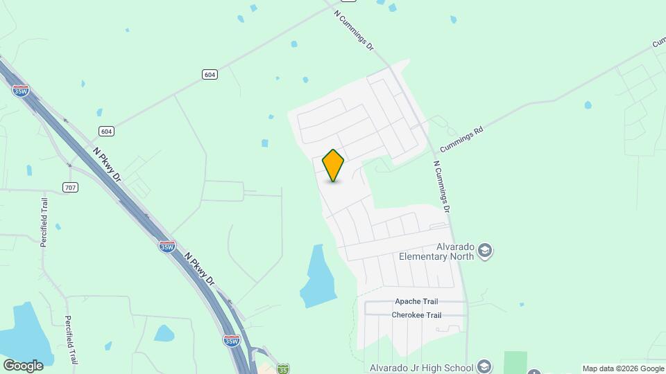 1505 Hulen Park Trl Map and Location Details