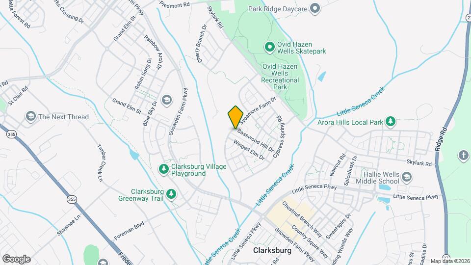 23144 Basswood Hill Dr Map and Location Details