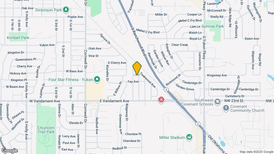 812 Ridgeway Dr Map and Location Details
