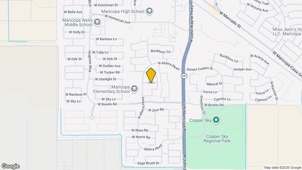 45113 W Mescal Dr Map and Location Details