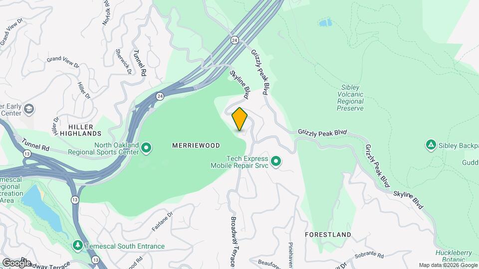 6053 Skyline Blvd Mapa y Detalles de la Ubicación