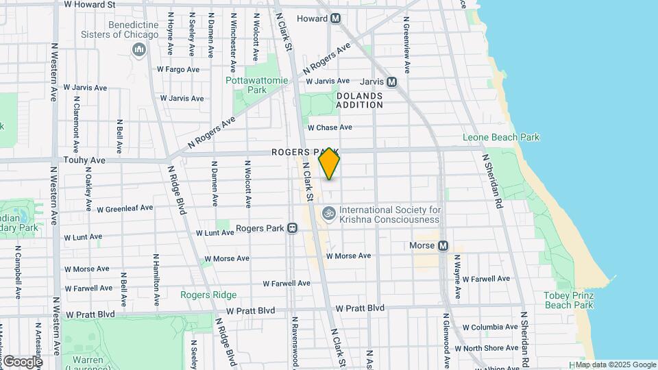 1723-1725 W Estes Ave Map and Location Details