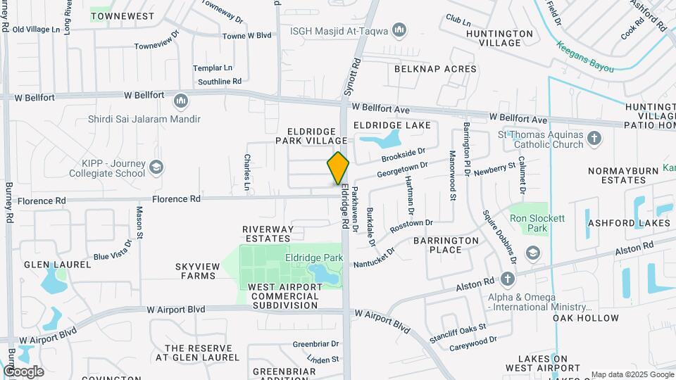 2602 Eldridge Park Way Map and Location Details