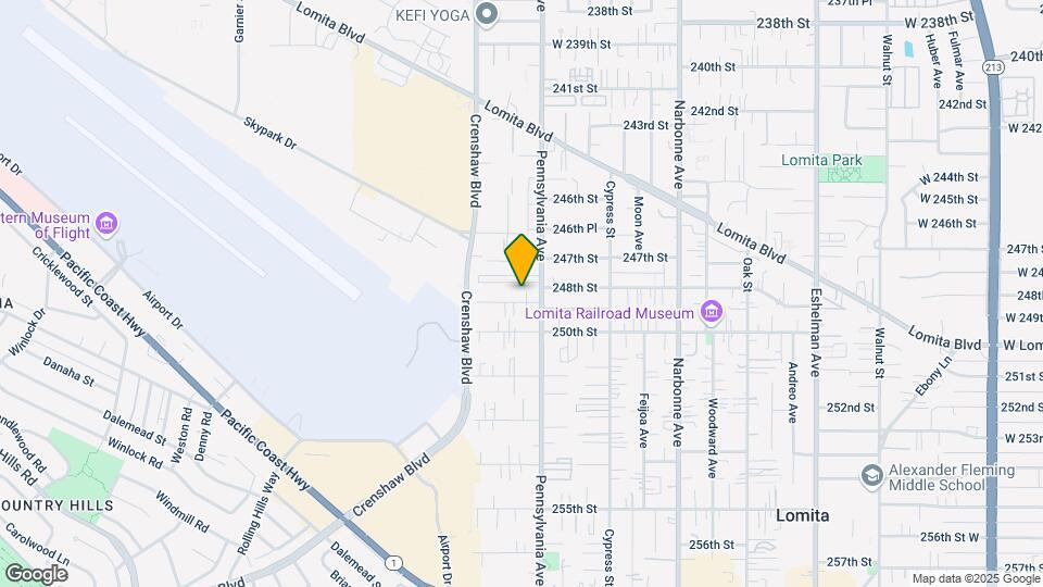 2421-2429 248th St Mapa y Detalles de la Ubicación