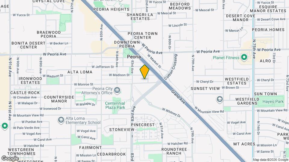 8238 W Monroe St Map and Location Details