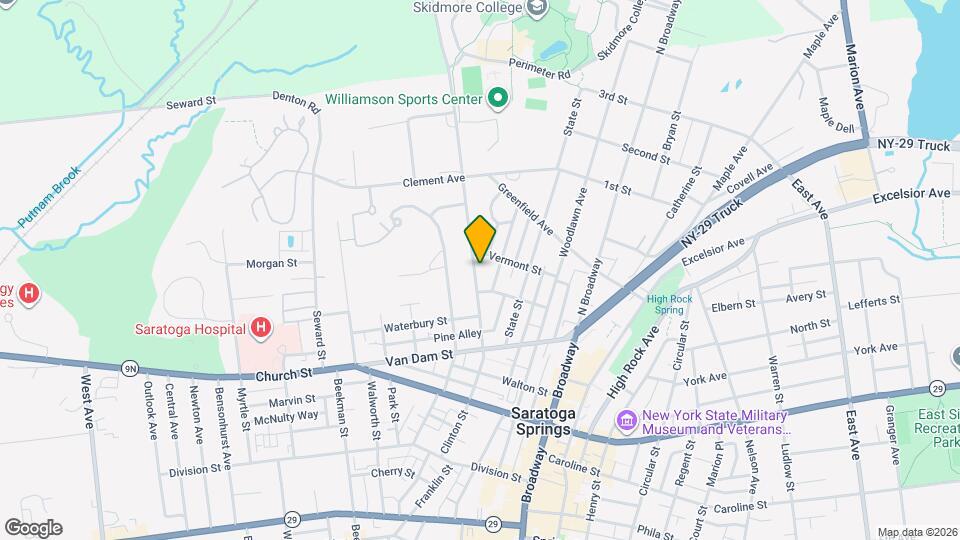 164 Clinton St Map and Location Details