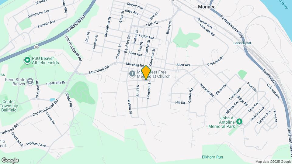 1112 Elmira St Map and Location Details