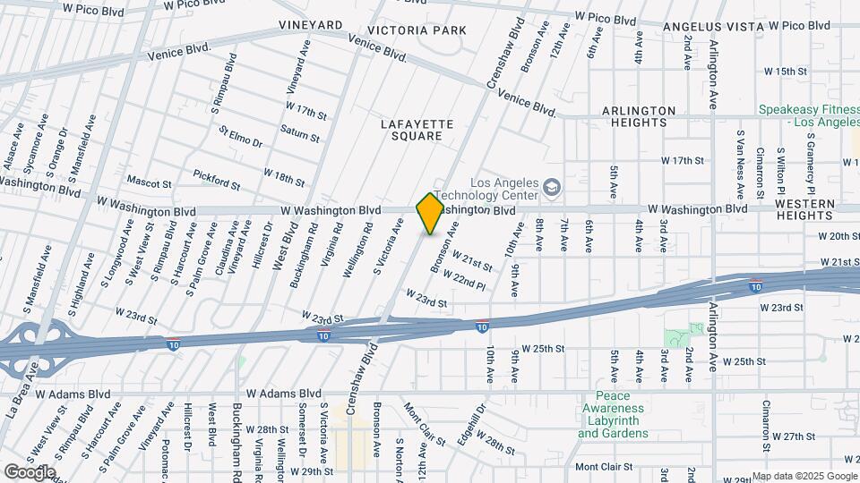 2108 Crenshaw Blvd Map and Location Details