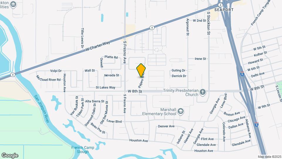 2065 Pajaro Way Map and Location Details