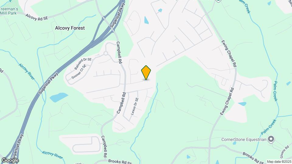 1785 Campbell Ives Dr SE Map and Location Details